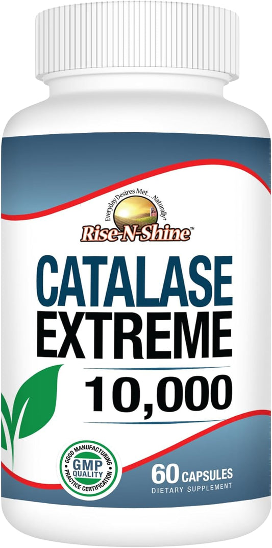 Hair Growth Supplement with Catalase Extreme, Saw Palmetto, Biotin, Fo-Ti, and PABA - Strong Hair Formula - 60 Capsules