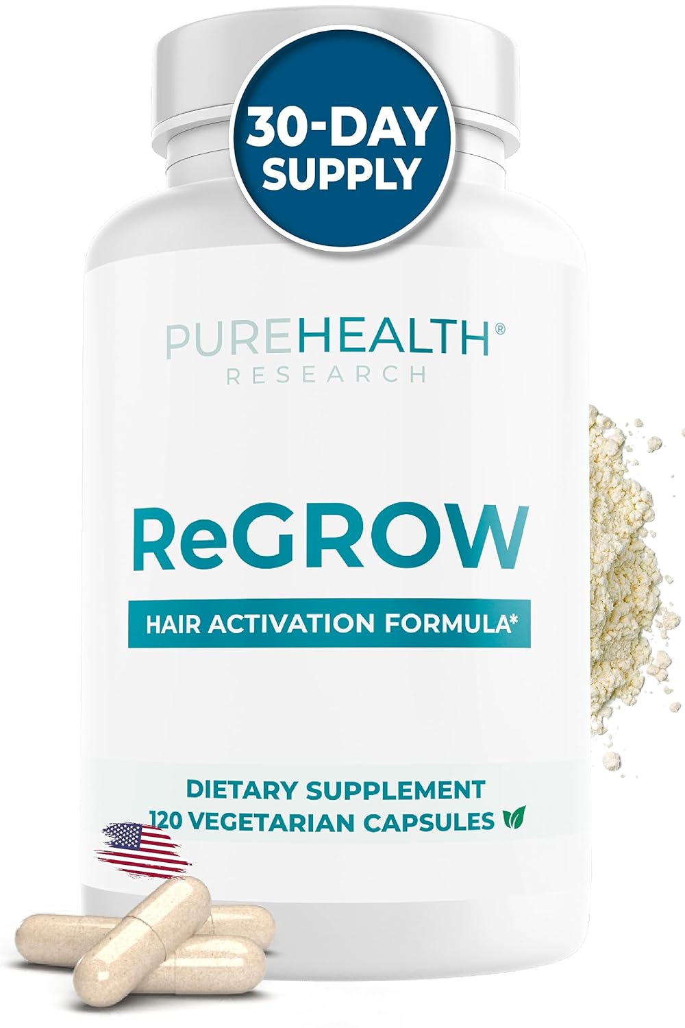 Hair Growth Supplement with Saw Palmetto, Biotin, L-Lysine, and Vitamins - Reduce Hair Loss and Promote Thicker Hair - Special Formula for Women - Easy to Use - 1 Bottle