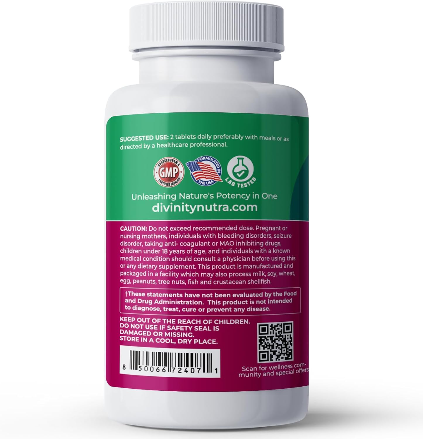 Hair Skin and Nails Vitamins with Biotin for Faster Hair Growth - 30 Tablets - Made in USA