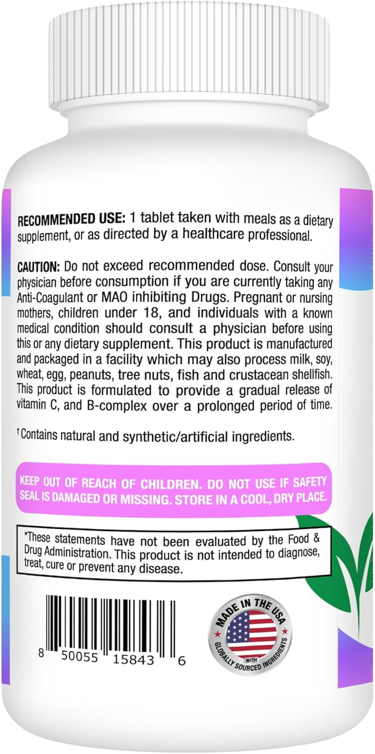 Hair, Skin & Nails Daily Supplement with Biotin & Collagen - Supports Clear Skin, Long Nails & Thick Hair - 30 Day Supply