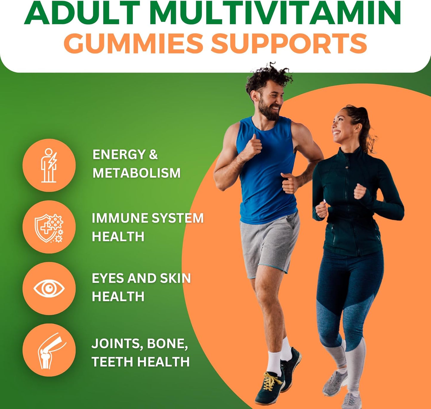 Halal Zaytun Vitamins Multivitamin Gummies for Kids and Adults, Daily Nutritional Support, Vegetarian, Energy & Growth Support - Made in USA
