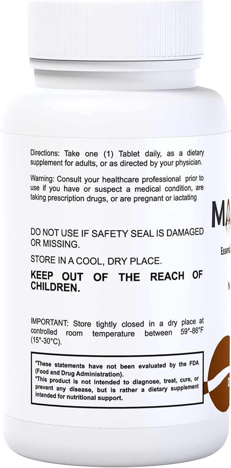 Hallusa Natural Magnesium Oxide 500mg Capsules for Leg Cramps - 60 Day Supply for Muscle Relaxation & High Absorption