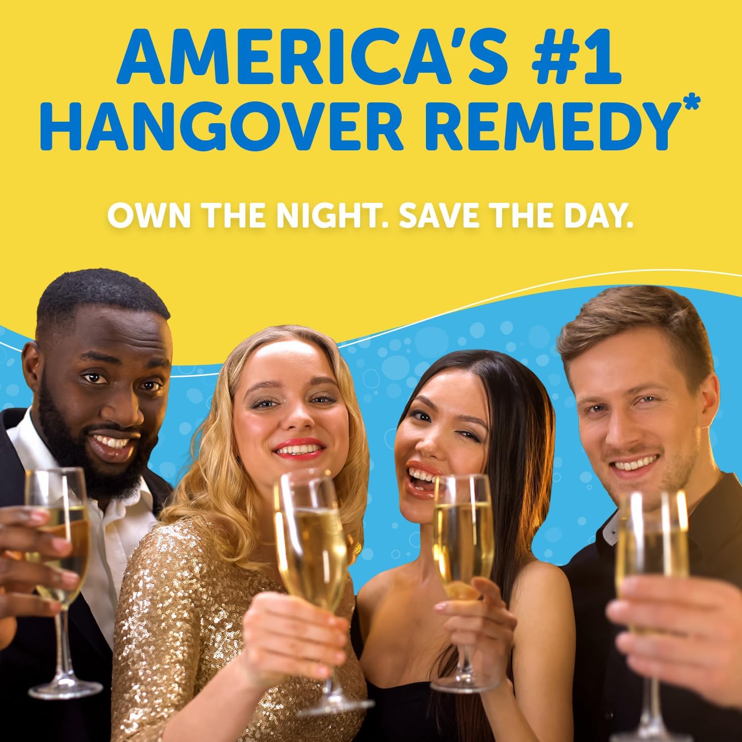 Hangover Relief System: Pre-Drink and Morning Recovery - 20 Effervescent Tablets & 30 Pills