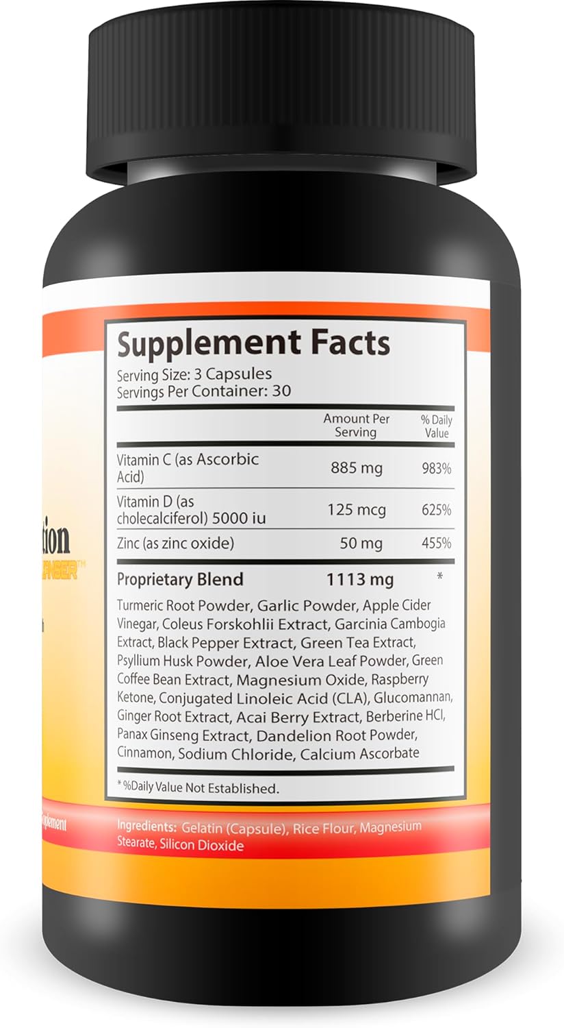 Happy Health Marketplace Healthy Striction Blood Cleanser for Sugar & Blood Balance - Circulatory Support Supplement for Blood Health & Sugar Control