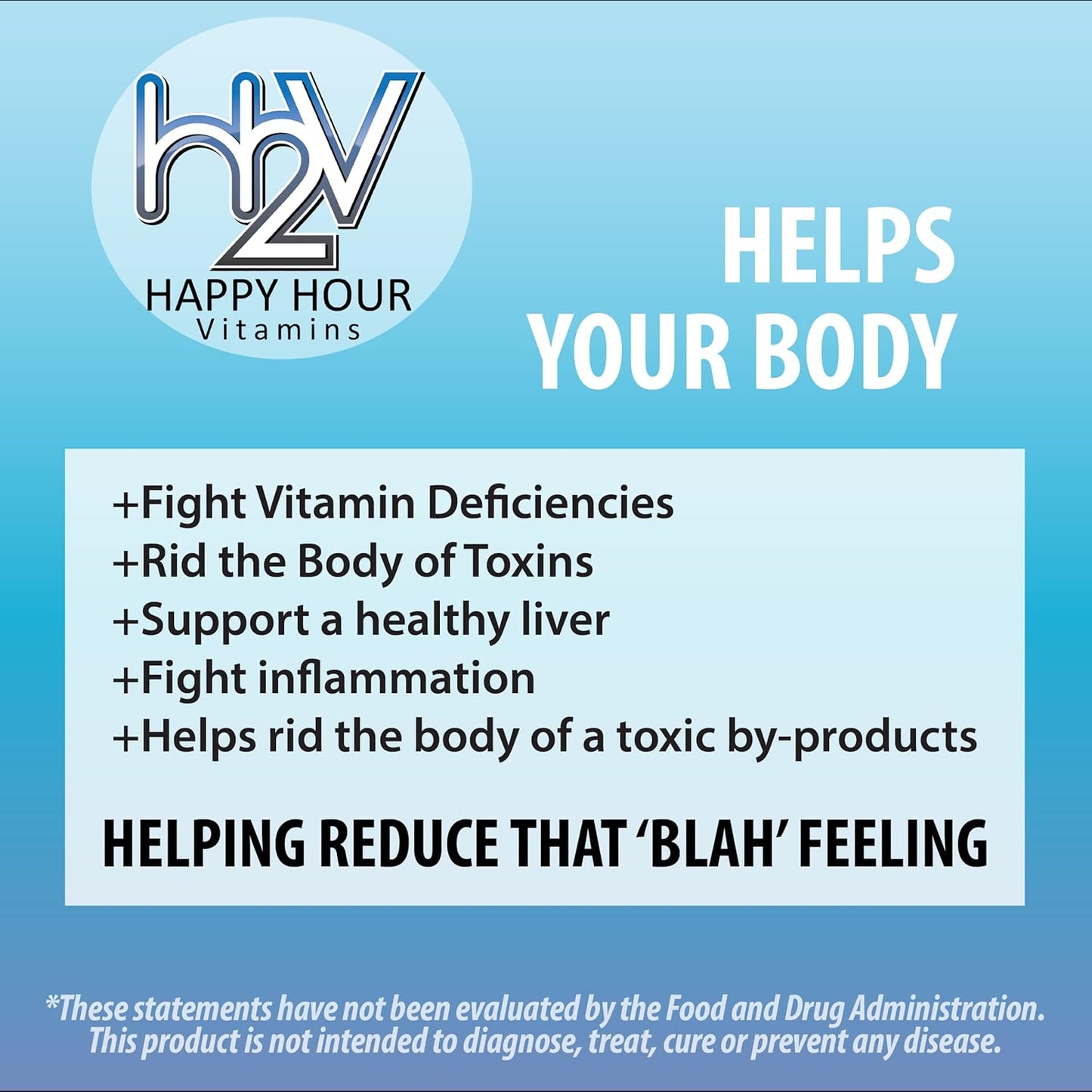 Happy Hour Vitamins: Multivitamin for Better Mornings with Milk Thistle, Prickly Pear Cactus, B & C Vitamins - 30 Servings