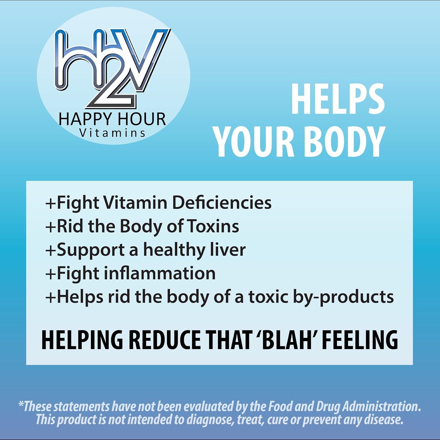 Happy Hour Vitamins: Multivitamin for Better Mornings with Milk Thistle, Prickly Pear Cactus, B & C Vitamins - 30 Servings
