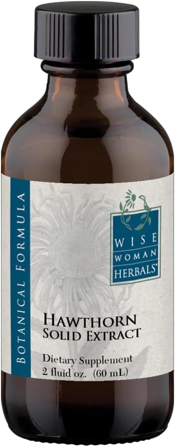 Hawthorn Berry Liquid Extract - Extra Strength 4:1 Formula - Alcohol-Free for Cardiovascular Health - 2oz