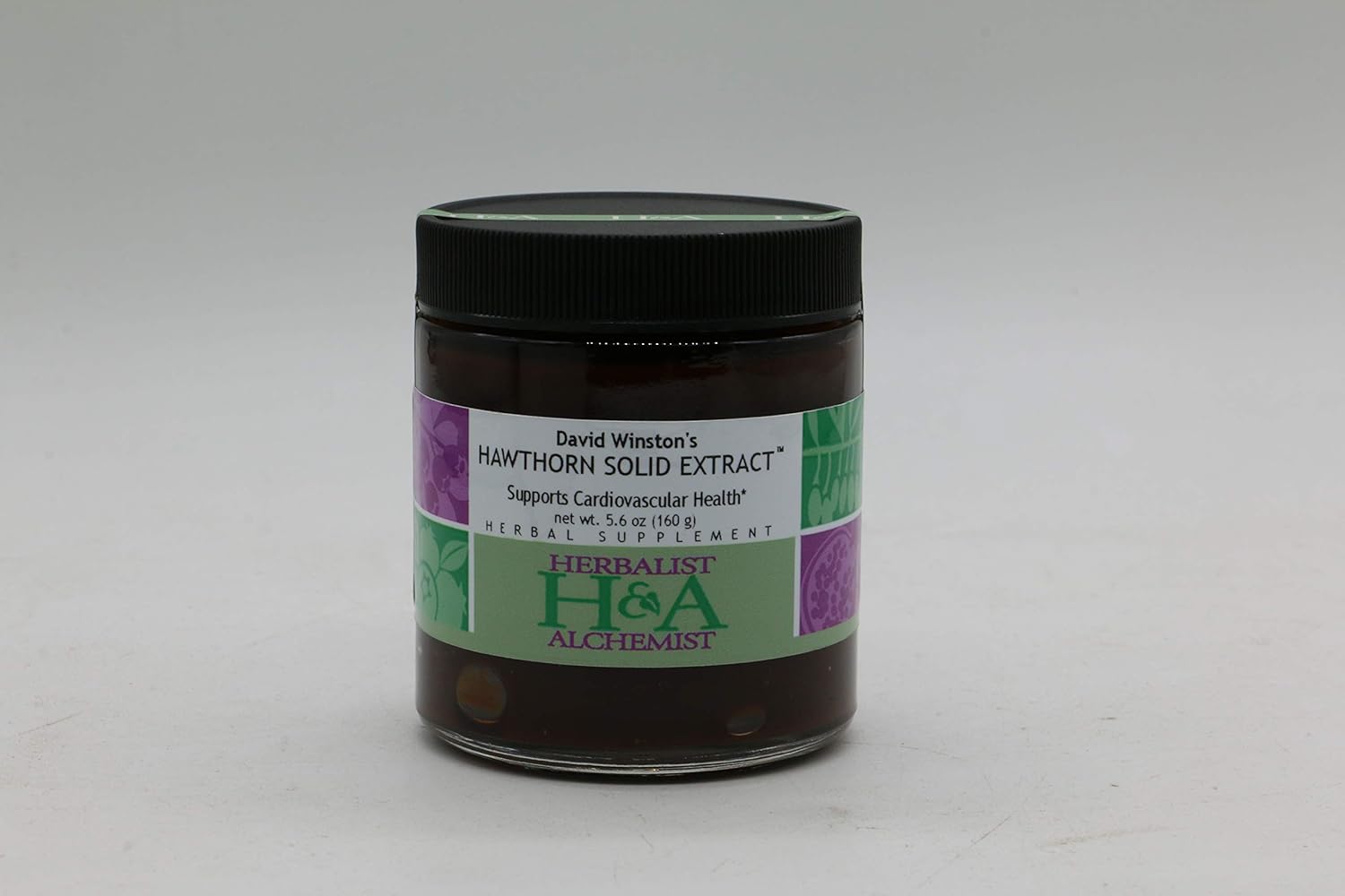 Hawthorne Solid Extract 5.6 oz by Herbalist & Alchemist - Organic Herbal Supplement