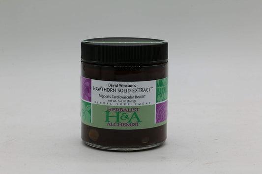 Hawthorne Solid Extract 5.6 oz by Herbalist & Alchemist - Organic Herbal Supplement