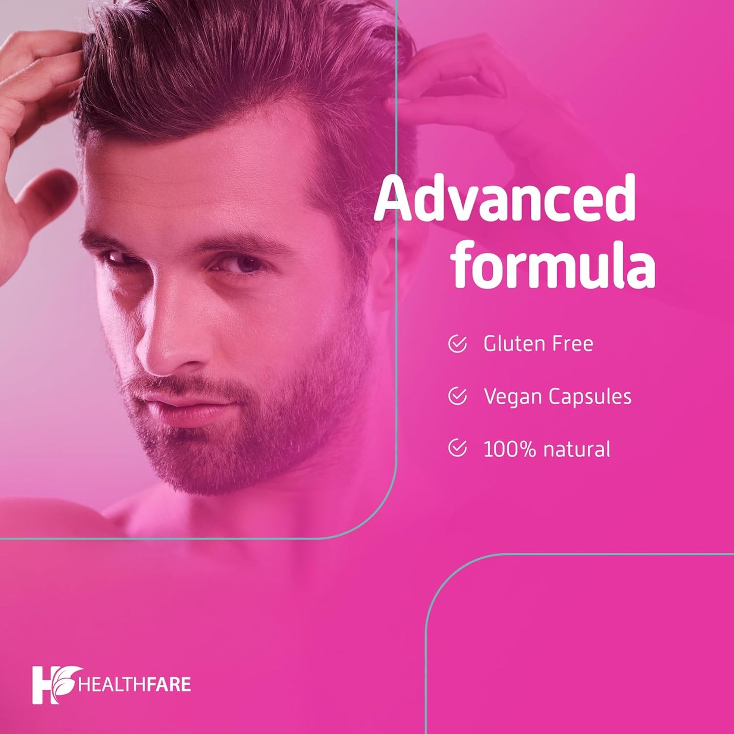 Healthfare Multi Collagen Peptides Tablets - 90 Count - Skin, Hair, & Joint Health Support with MSM, Aloe Vera, Saw Palmetto, Keratin, Vitamin C & E - Non-GMO - Made in USA