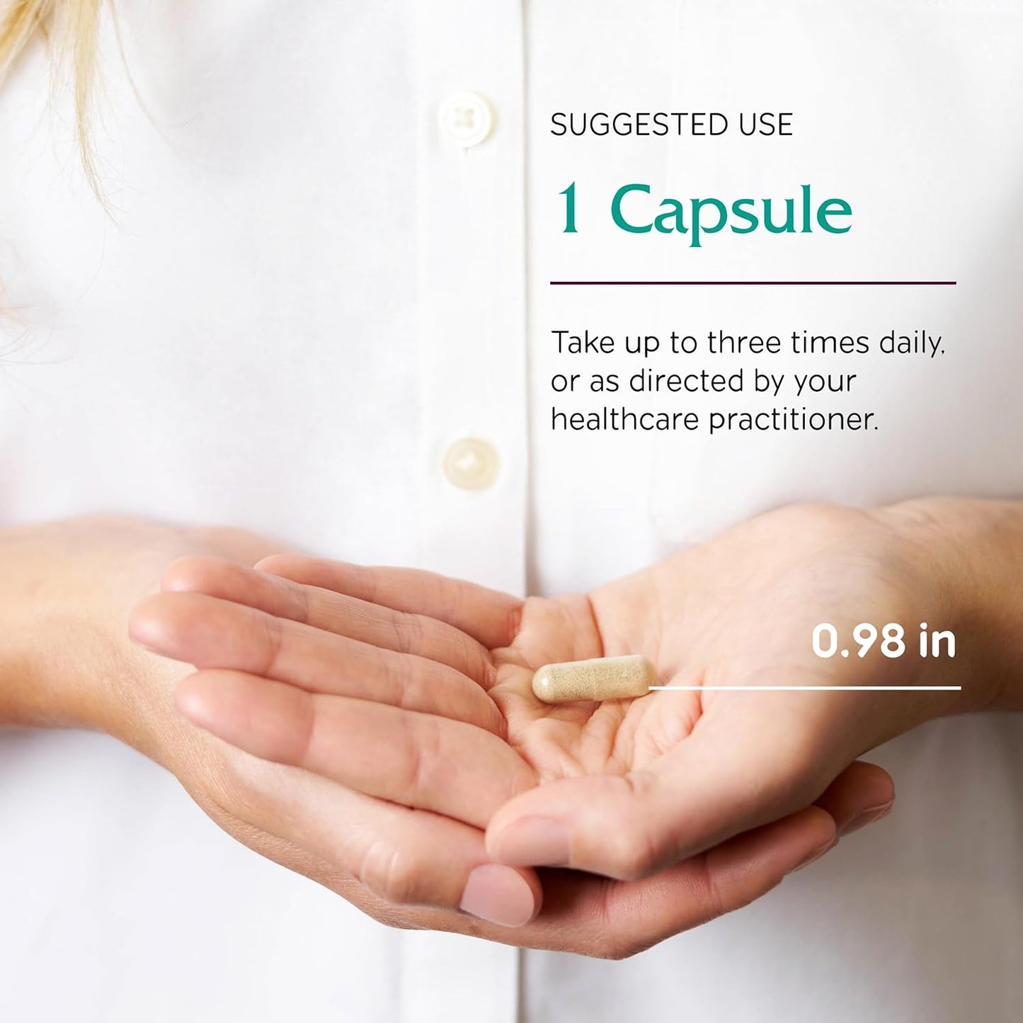 Heart Health Supplement with Magnesium, CoQ10 & Snakeroot - Supports Healthy Blood Pressure - 90 Vegan Capsules