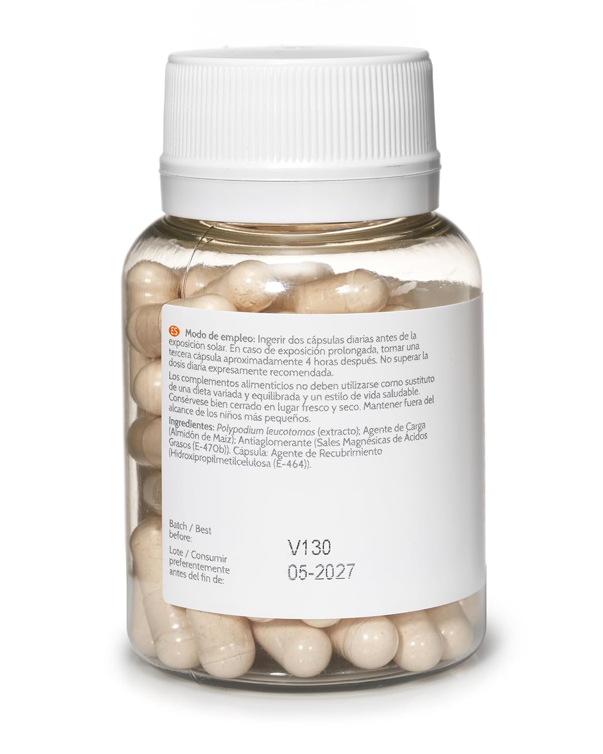 Heliocare Dietary Supplement: Antioxidant-Rich Formula with Polypodium Leucotomos Extract - 60 Veggie Capsules