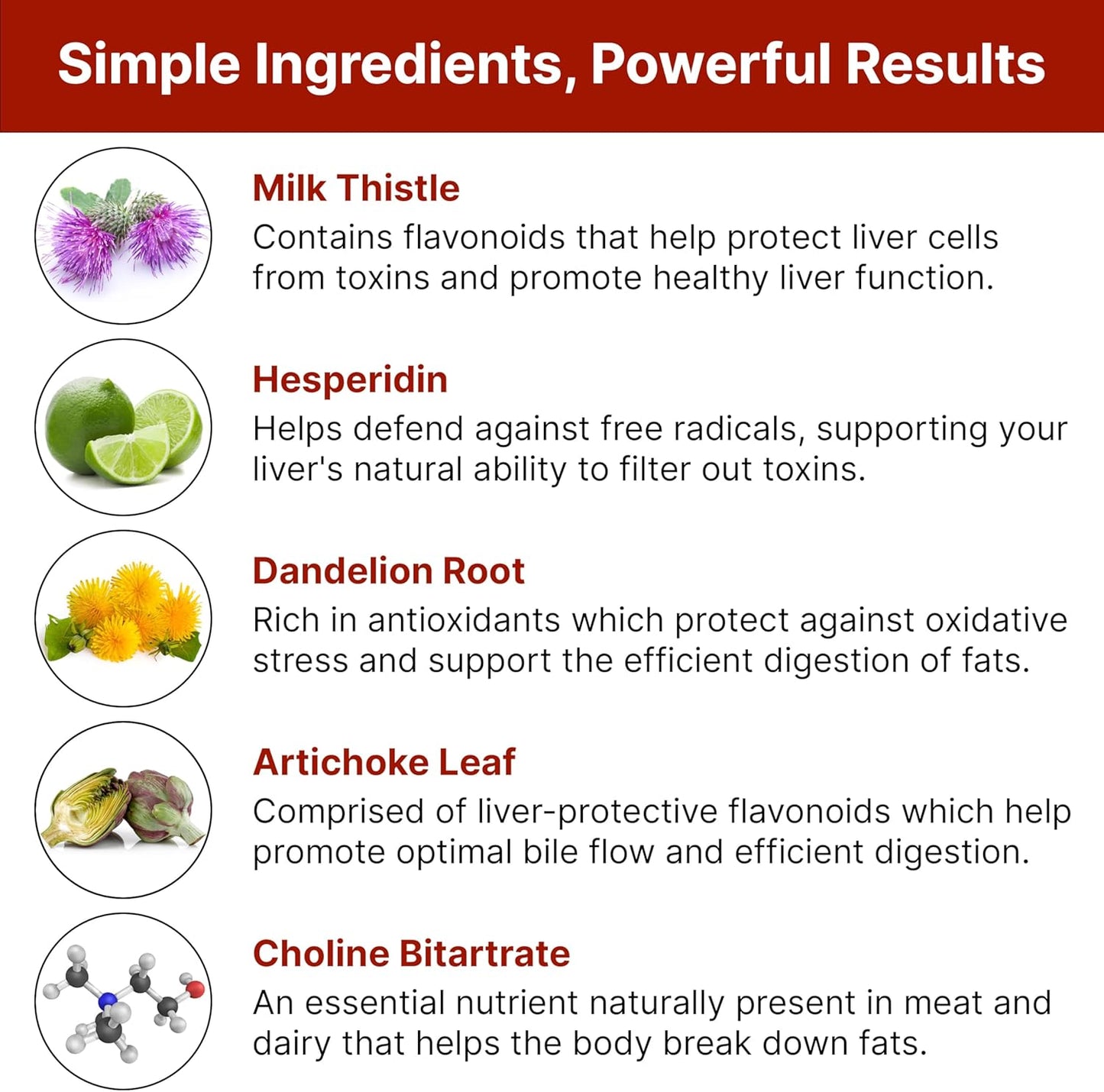 Hepaclear Liver Support Supplement with Hesperidin - Natural, Non-GMO, Vegan & Gluten-Free