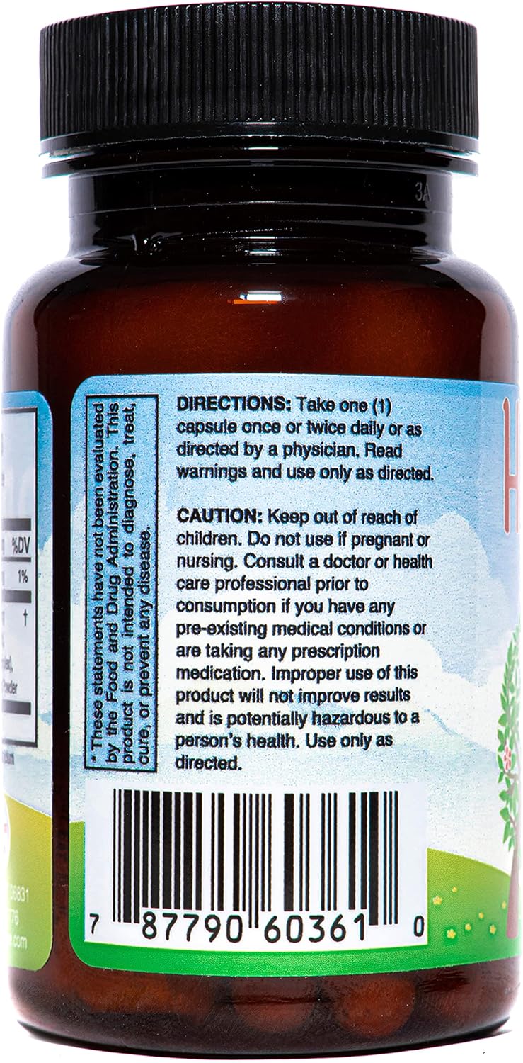 Hepaclear Liver Support Supplement with Hesperidin - Natural, Non-GMO, Vegan & Gluten-Free