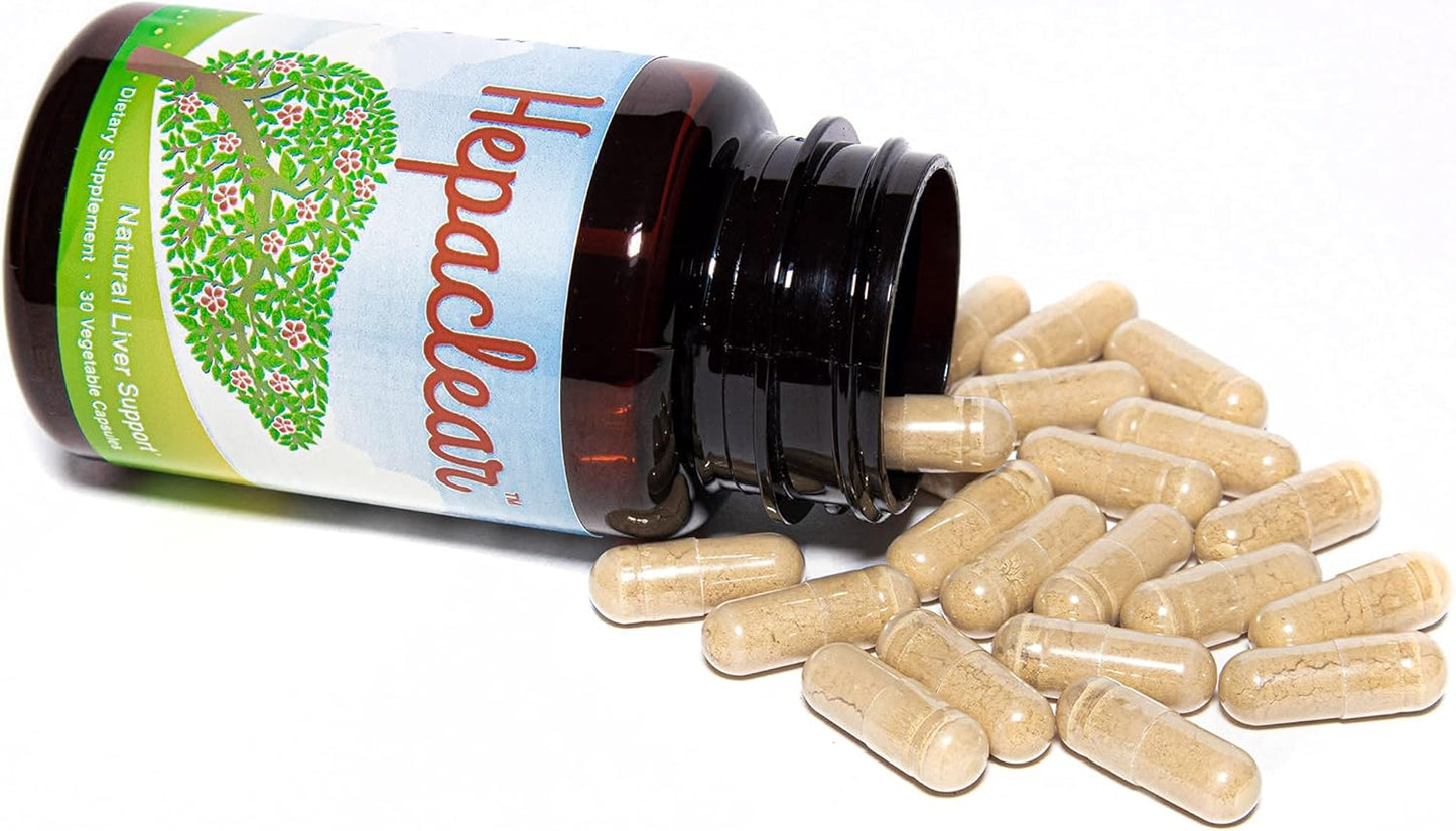 Hepaclear Liver Support Supplement with Hesperidin - Natural, Non-GMO, Vegan & Gluten-Free
