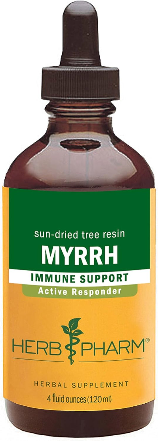Herb Pharm Myrrh Liquid Extract 4oz - Immune System Support Supplement