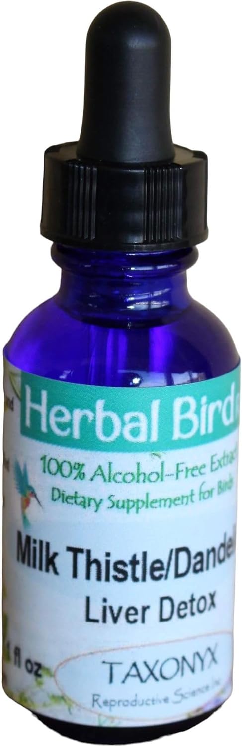 Herbal Bird RX - Taxonyx Milk Thistle/Dandelion Supplement (1 fl oz)