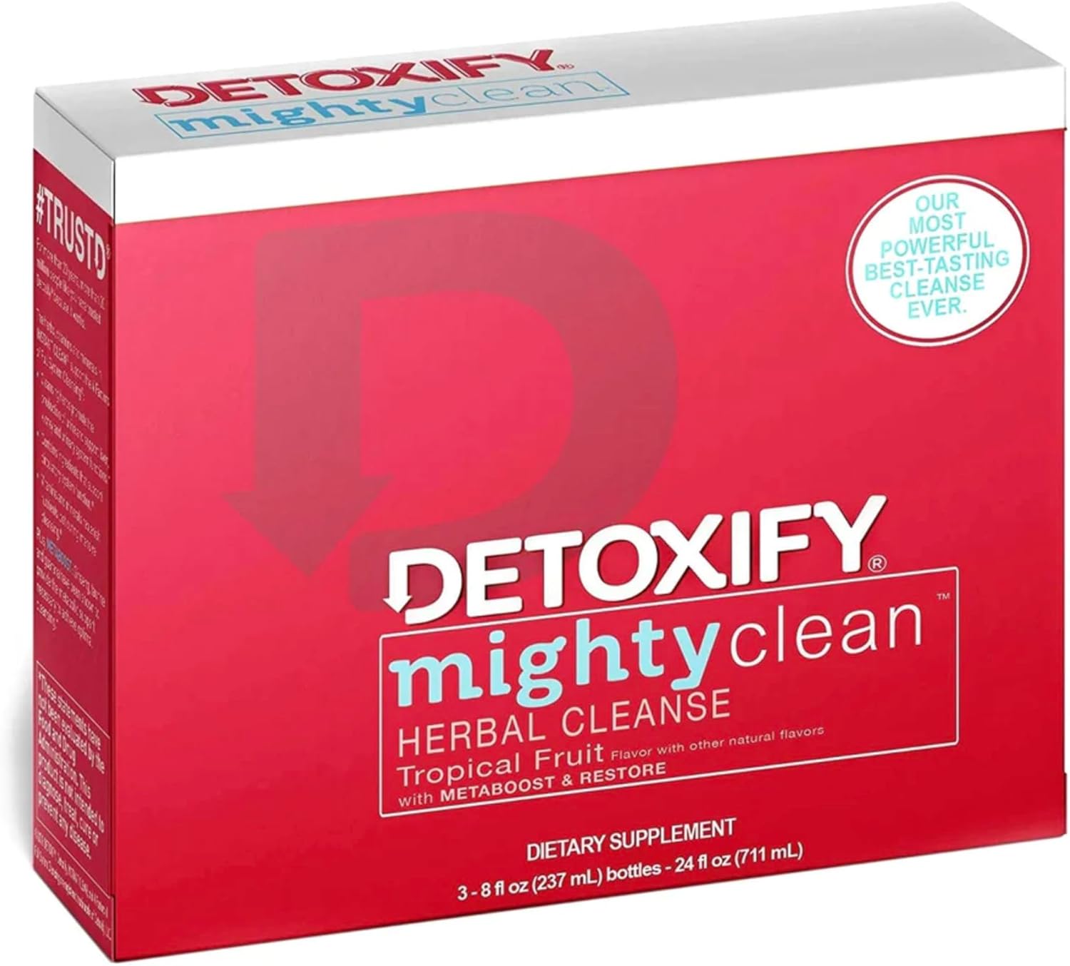 Herbal Detox Cleanse Drinks - Full Body Cleanse for Women and Men - Same Day Results - Enhanced with Ginseng & Milk Thistle Extracts