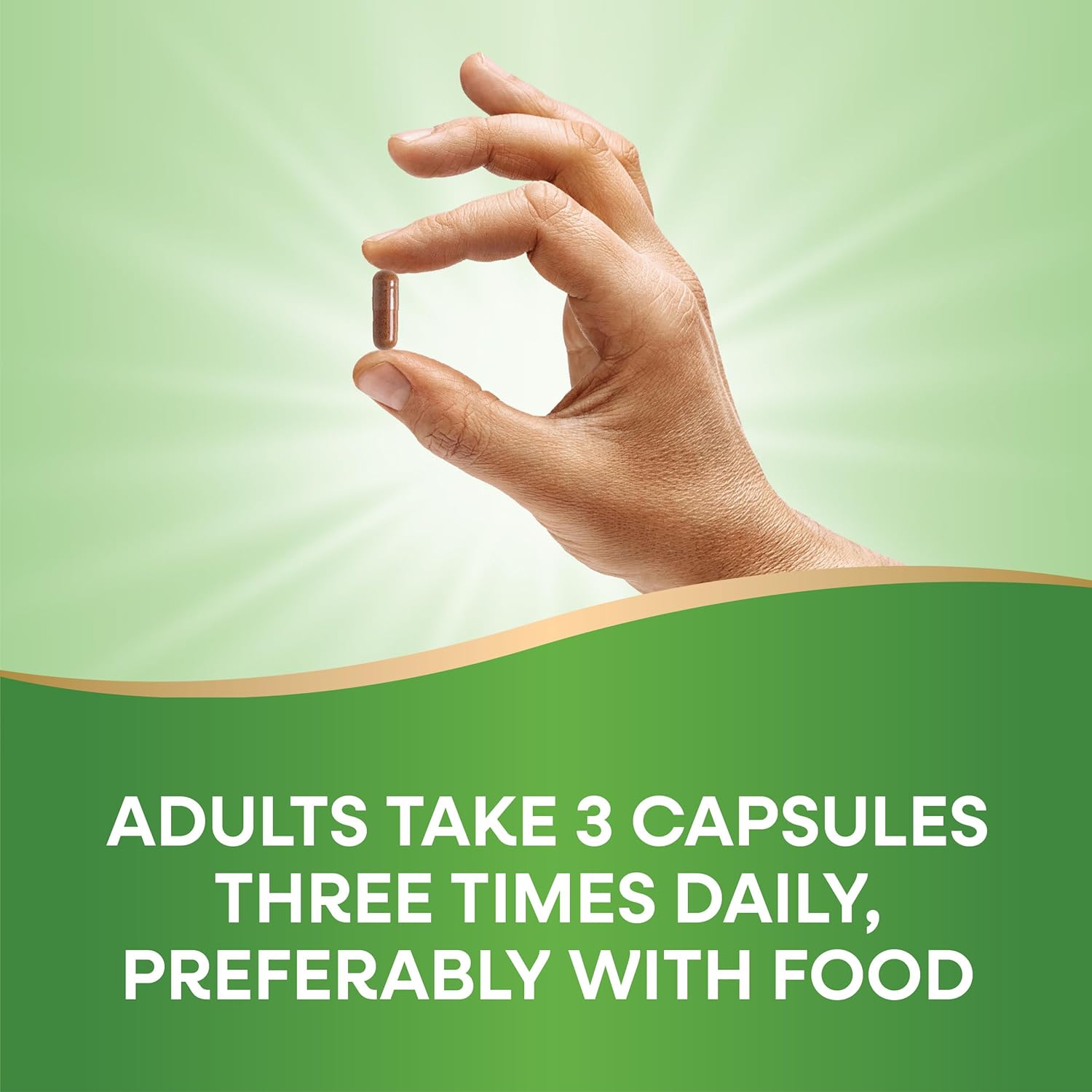Herbal Hawthorn Berries Vegan Capsules for Heart Health Support - 100 Count