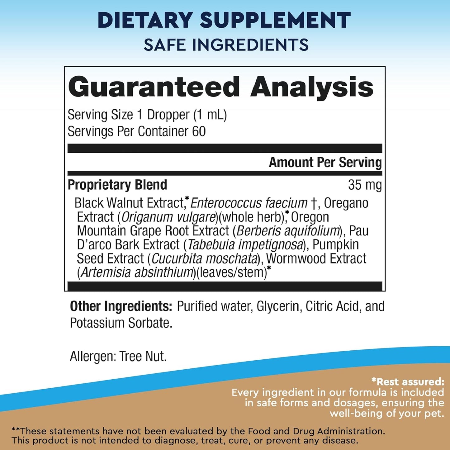 Herbal Intestinal Defense Supplement for Cats & Dogs - Probiotic Cleanse Treatment - USA Made Digestive Health Aid for Pets