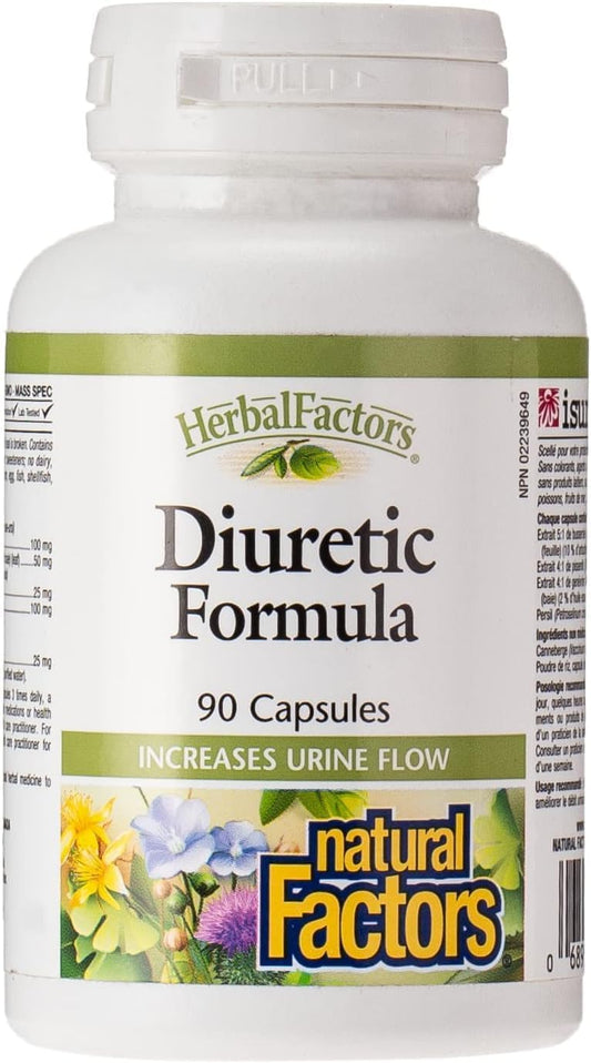 HerbalFactors Urinary Flow Formula - Natural Support for Urinary Health, 90 Capsules