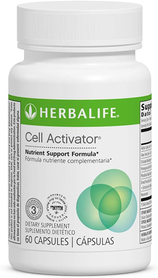 Herbalife Cell Activator Capsules with Aloe Vera and Antioxidant Support - 60 Count