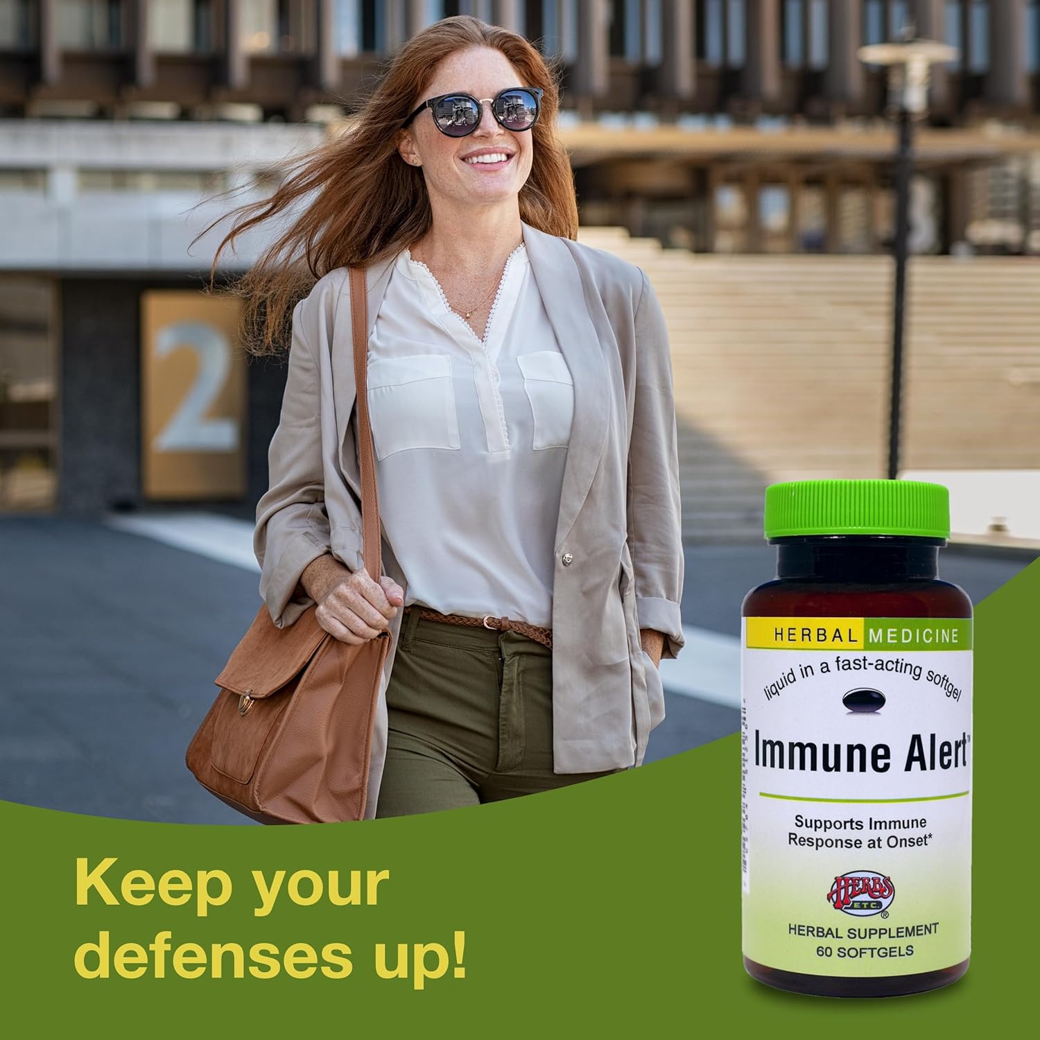 Herbs Etc. Immune Alert Softgels - 60 Count for Immune Support