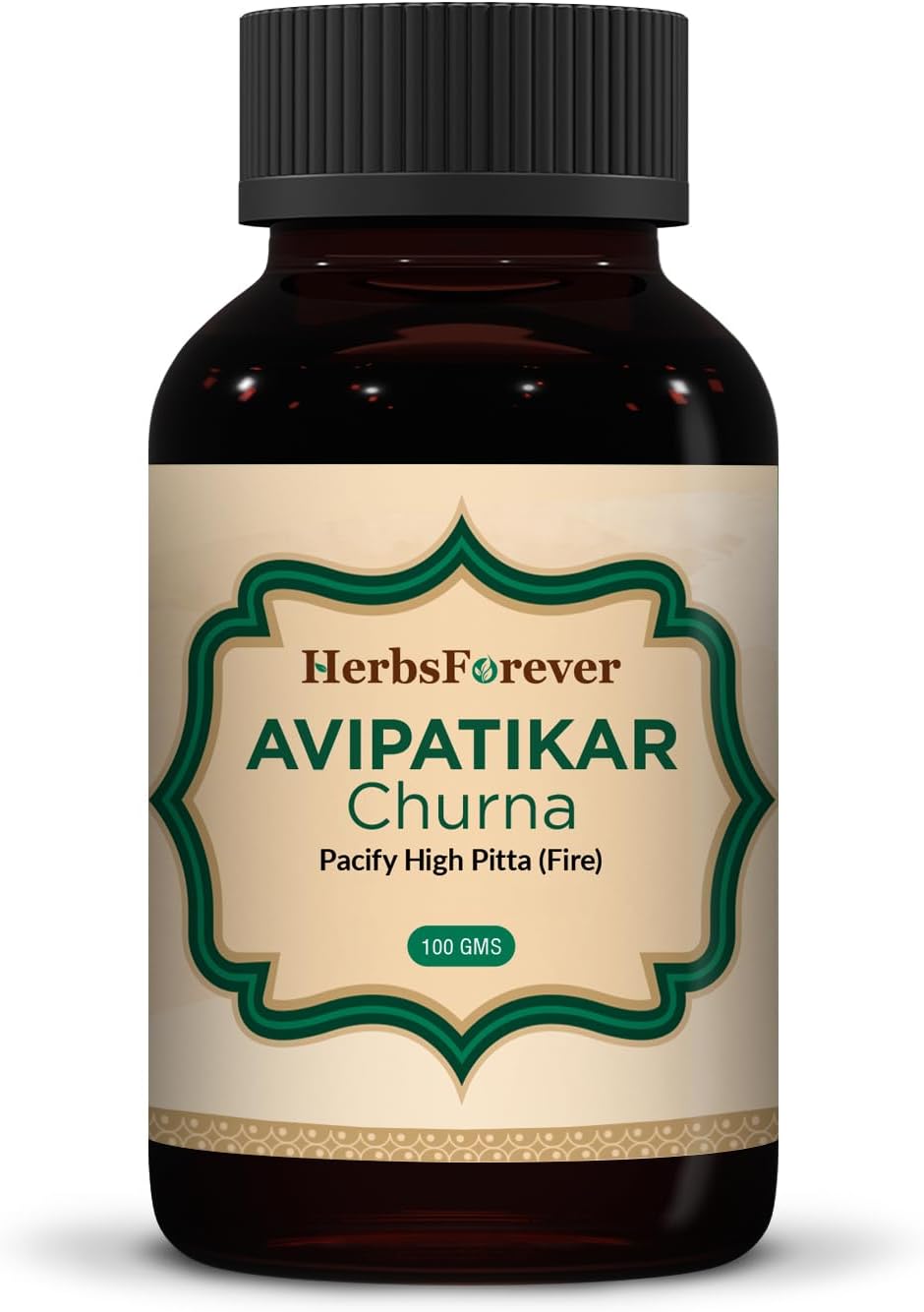 Herbsforever Avipatikar Churna: Ayurvedic Blend for Digestion & Bowel Health, Non-GMO, Vegan - 100g