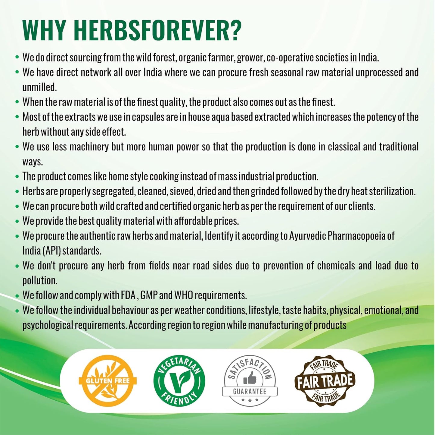 Herbsforever True Calm Capsules - Ayurvedic Stress Relief Formula for Comfortable Sleep - 90 Vege Capsules, 800 mg