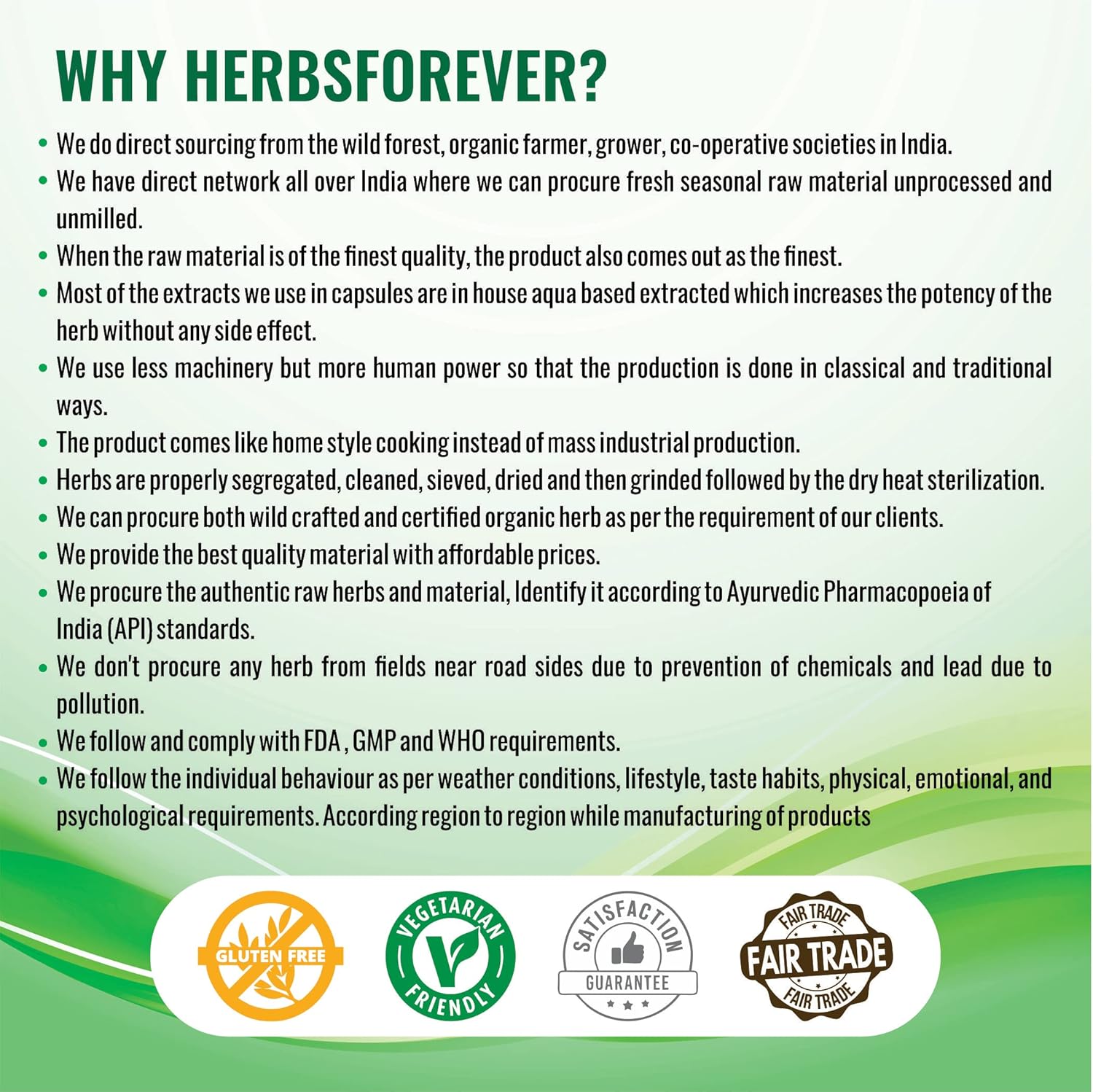 Herbsforever True Calm Capsules - Ayurvedic Stress Relief Formula for Comfortable Sleep - 90 Vege Capsules, 800 mg