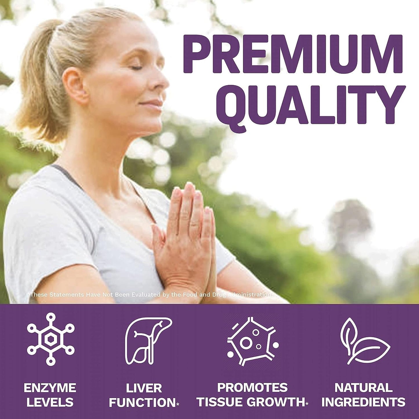 Herbtonics Liver Cleanse Detox Complex - 20-in-1 Formula with Milk Thistle, Artichoke, Dandelion, Turmeric, Berberine - 240 Vegan Capsules