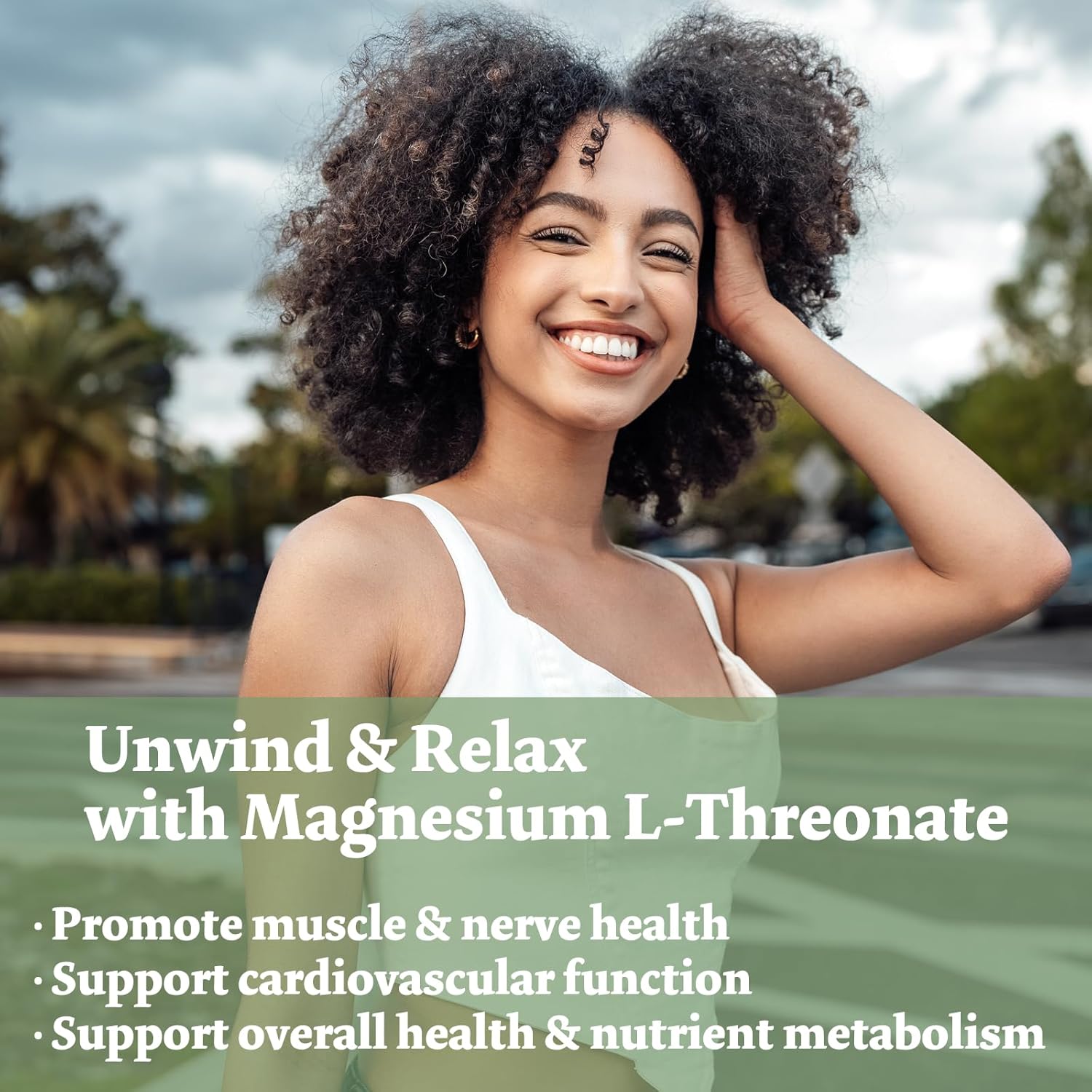 High Absorption Bumjazz Magnesium L-Threonate Capsules for Rest and Cognitive Function Support - 1,800mg - 180 Count