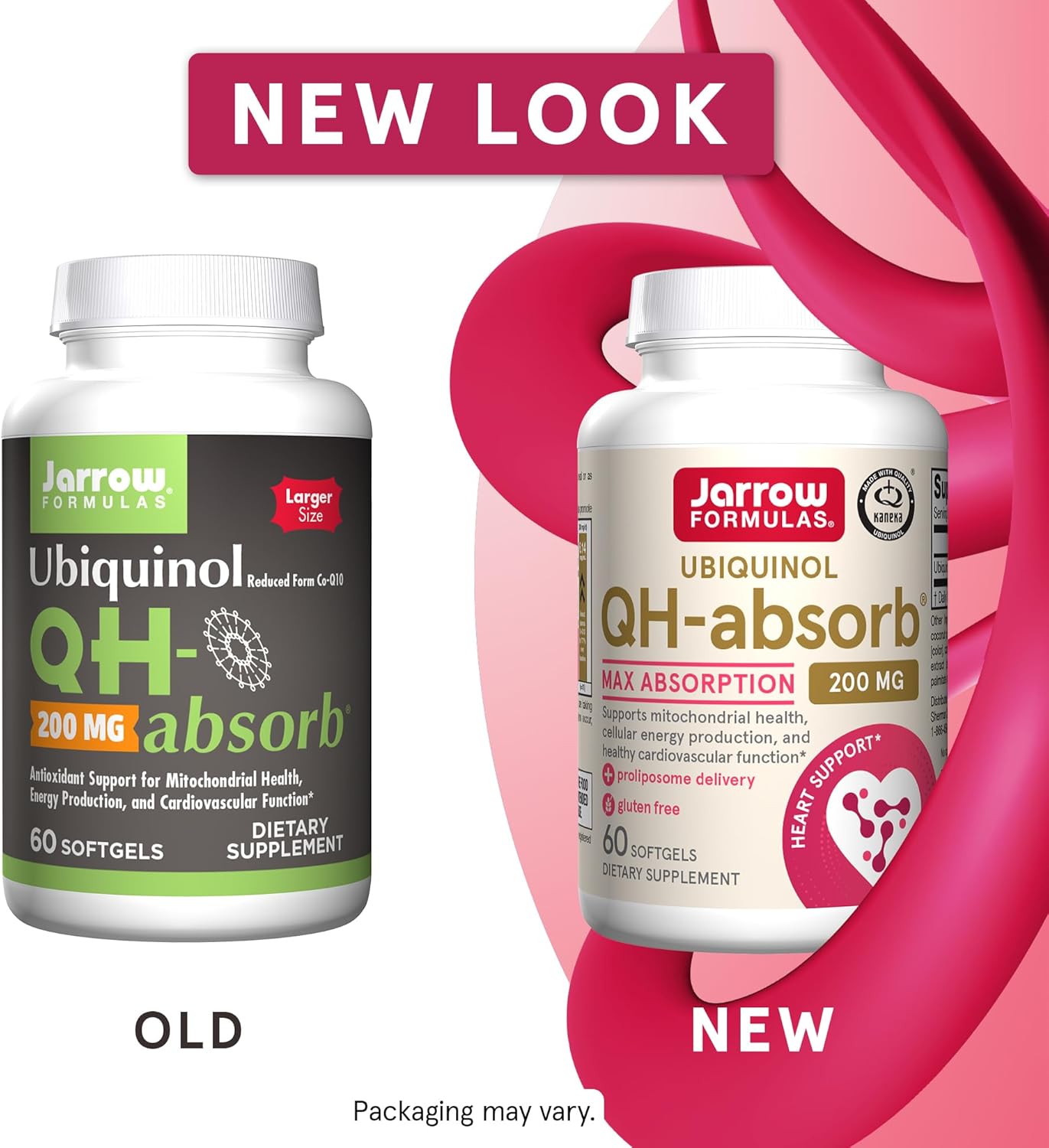 High Absorption Co-Q10 & NAC Supplement for Immune, Respiratory, and Liver Health - Jarrow Formulas QH-Absorb 200mg & Life Extension N-Acetyl-L-Cysteine (NAC) 600mg