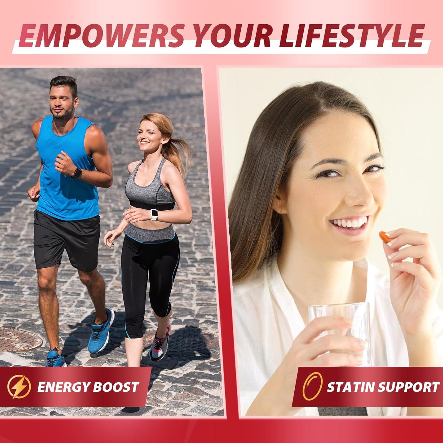 High-Absorption CoQ10-400mg Softgels with PQQ, BioPerine & Omega-3 - Antioxidant Supplement for Heart Support & Energy Production - 120 Servings