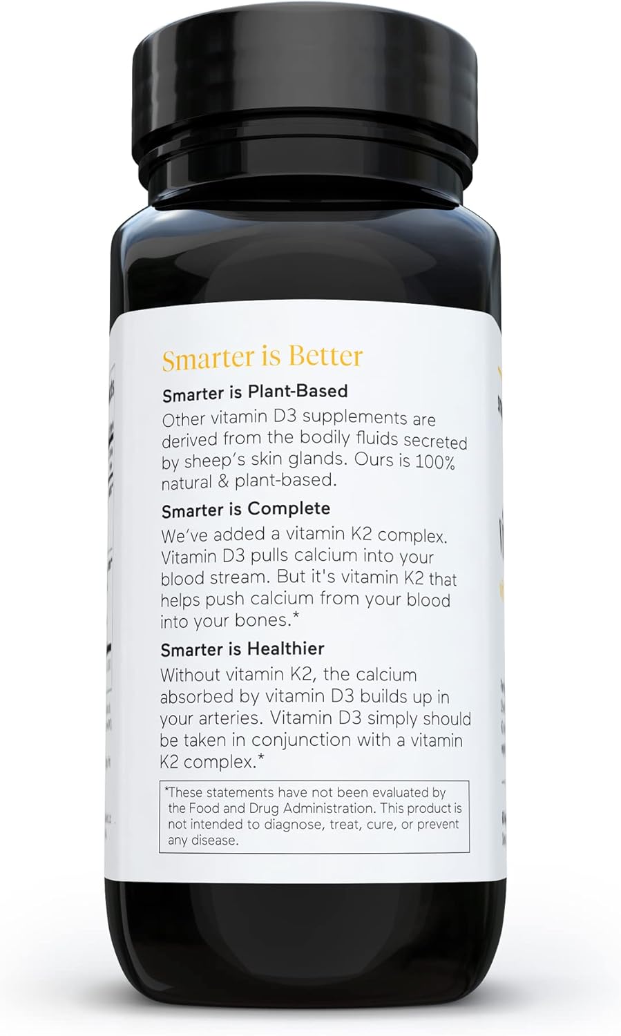 High Absorption Curcumin with Vitamin D3 Immune Support & Vegan K2 Complex by SMARTERNUTRITION