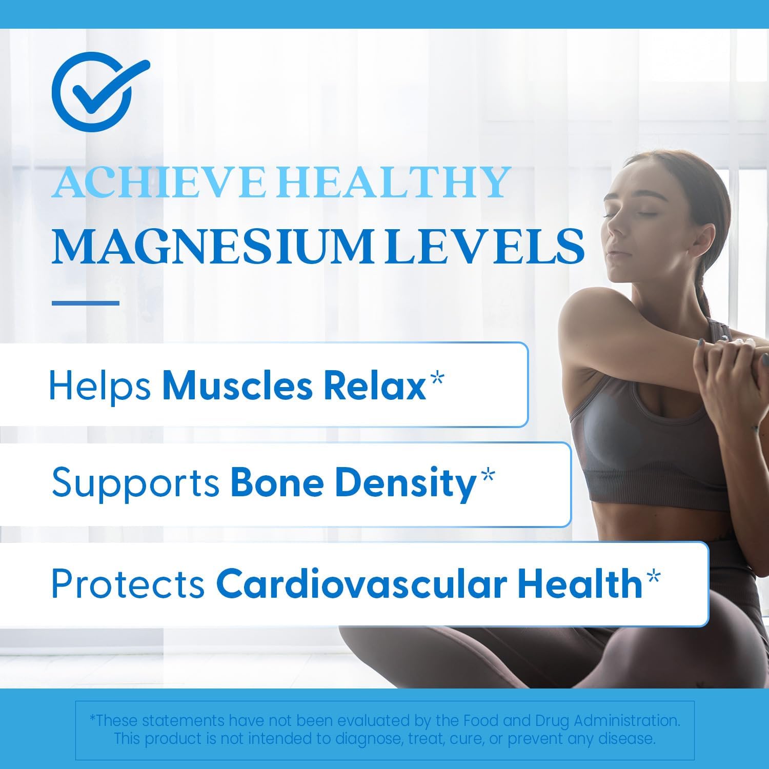 High Absorption Doctor's Best Magnesium Glycinate Lysinate - 100% Chelated, Non-GMO, Vegan, Gluten & Soy Free - 200 mg - 240 Count