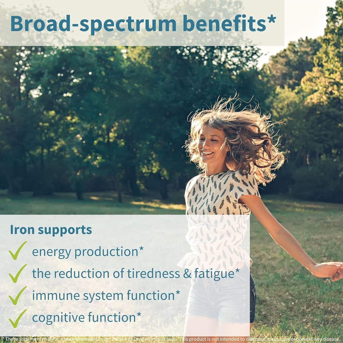 High Absorption Iron Bisglycinate with Vitamin C - Gentle Formula for Women & Men - 6 Month Supply - Vegan - 180 Tablets