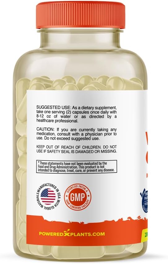High Absorption Liposomal Vitamin C Capsules 1500mg - Immune System & Collagen Booster - 200 Capsules Vegan - Buffered Ascorbic Acid Supplement
