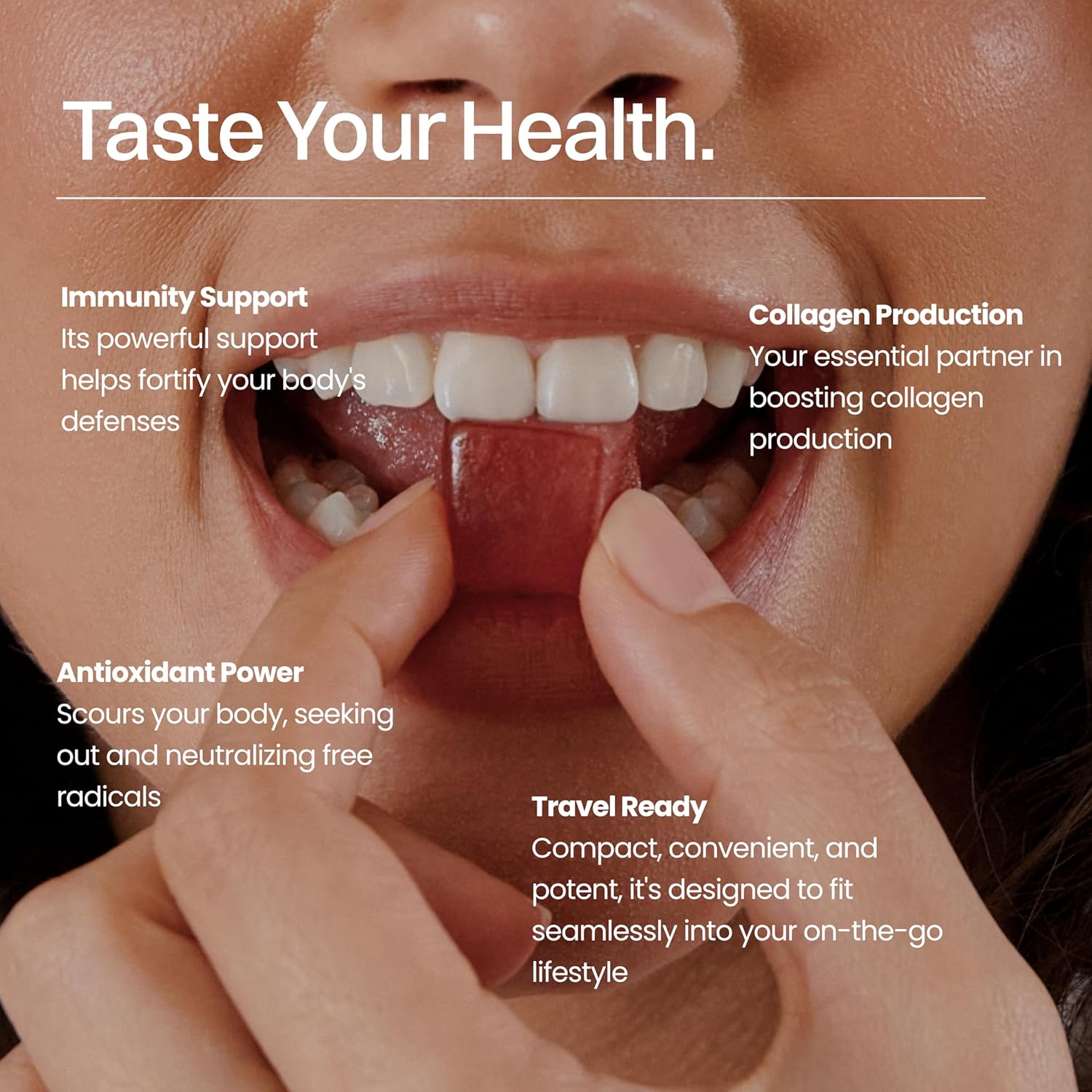 High Absorption Liposomal Vitamin C Gummies - 500mg/Serving - 60 Vegan Gummies for Adults - Antioxidant & Energy Booster - Strawberry Guava