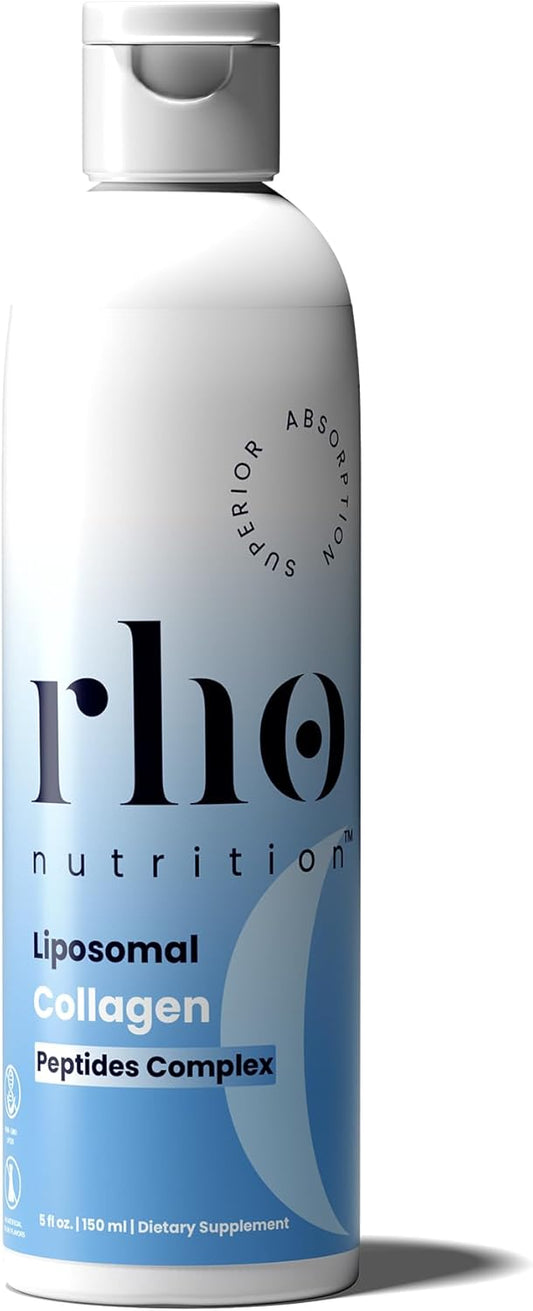 High-Absorption Liquid Collagen Peptides Supplement for Skin, Joints, and Vitality - 5 fl oz