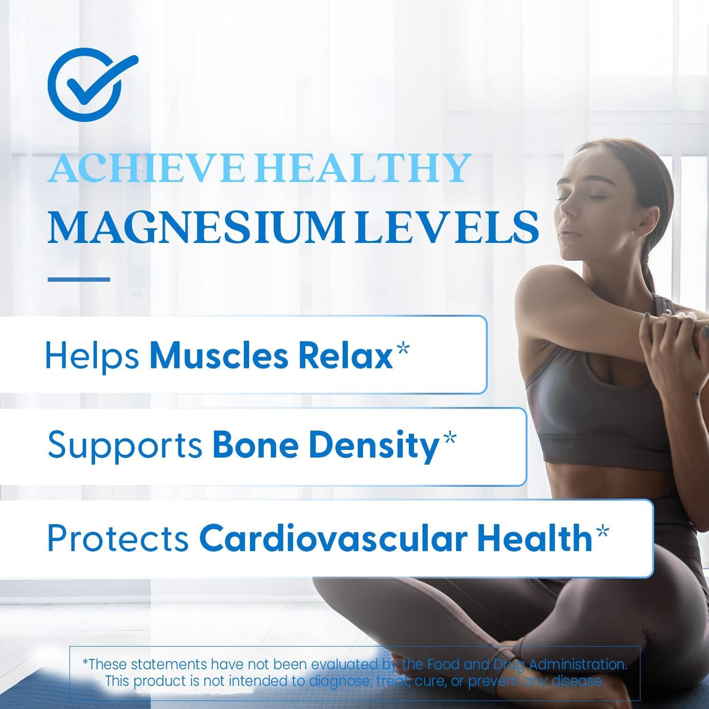 High Absorption Magnesium Powder for Muscle Relaxation & Sleep Support - Gluten Free & Vegan - 12.1 oz (340g)