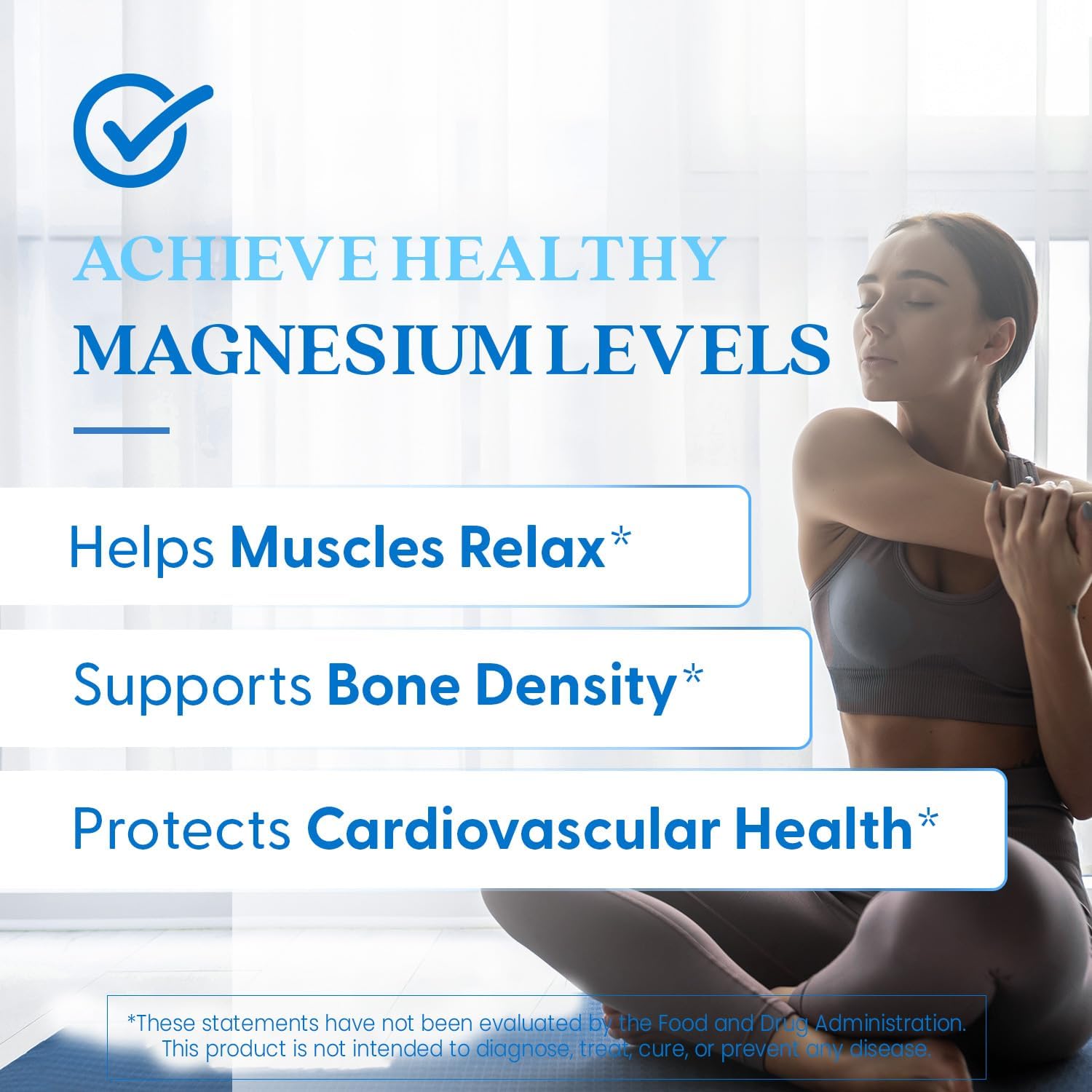High Absorption Magnesium Powder for Muscle Relaxation & Sleep Support - Gluten Free & Vegan - 12.1 oz (340g)