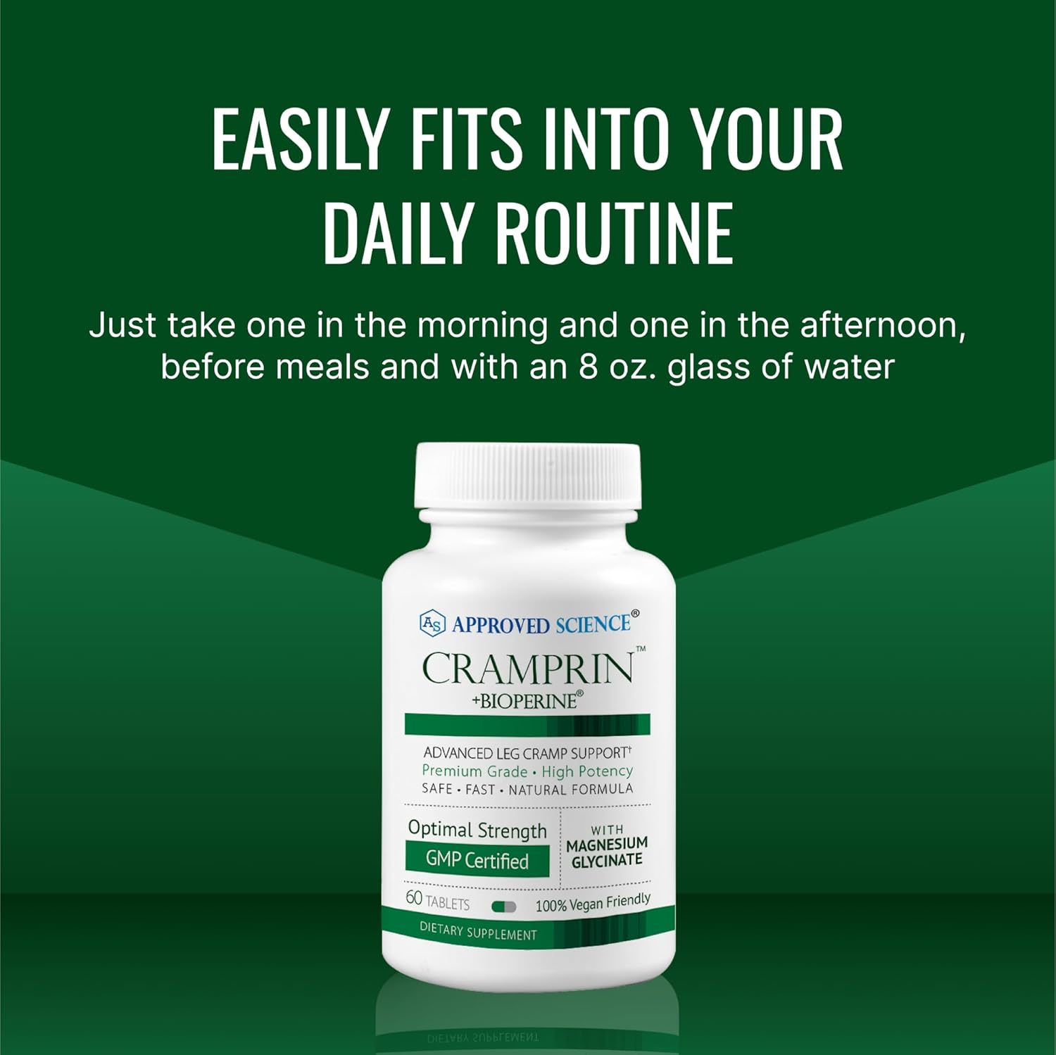 High Absorption Magnesium with Vitamin B Complex and BioPerine - Vegan Capsules - 1 Month Supply