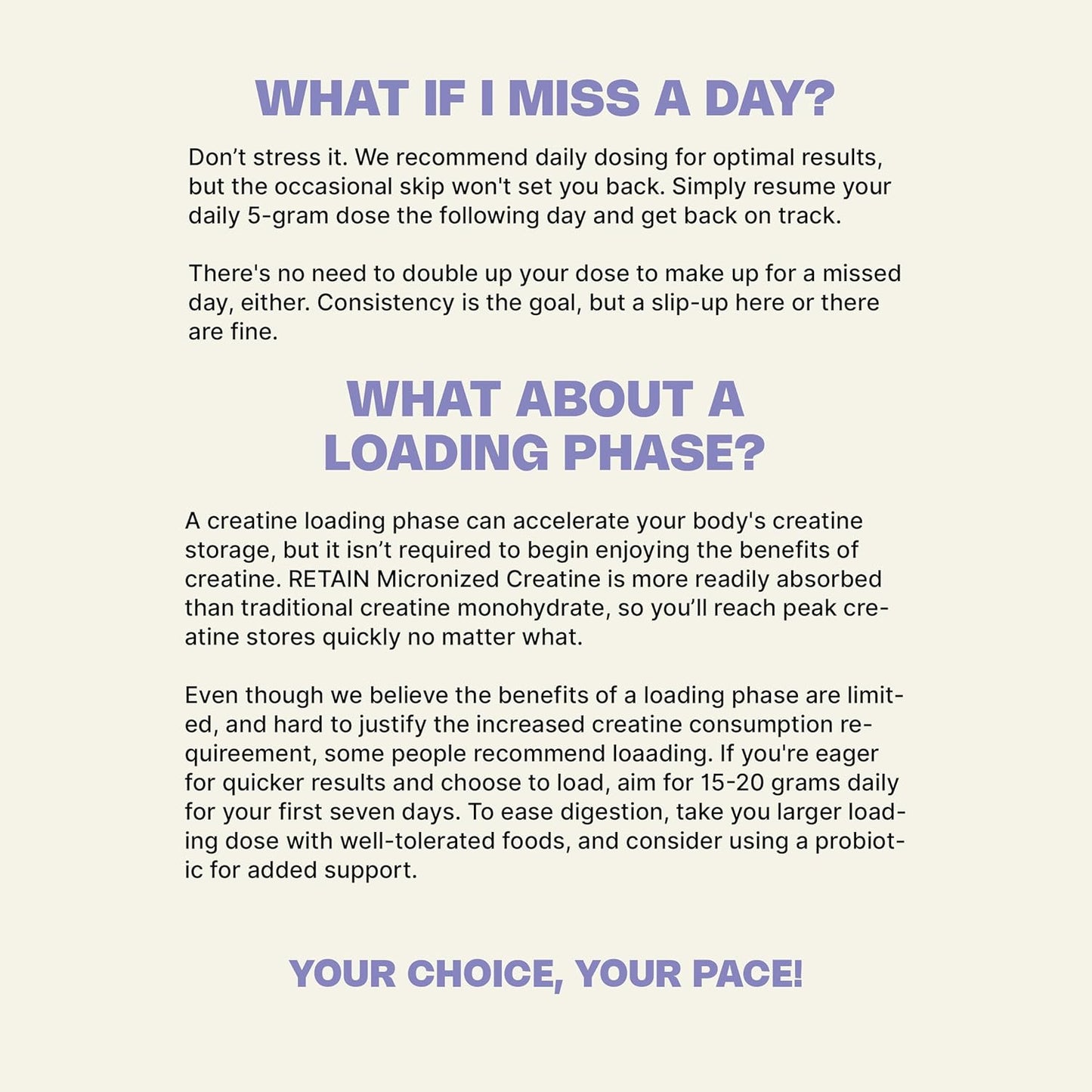 High Absorption Micronized Creatine Monohydrate Powder - 60 Servings for Lean Muscle Mass & Recovery