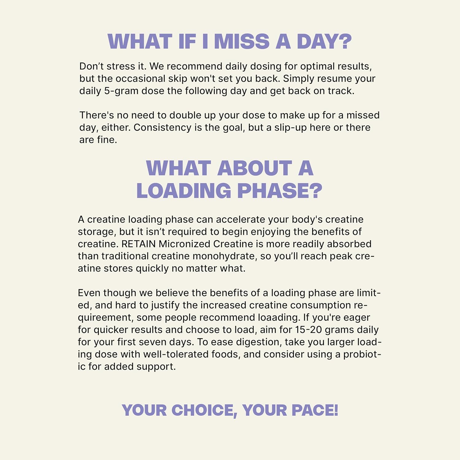 High Absorption Micronized Creatine Monohydrate Powder - 60 Servings for Lean Muscle Mass & Recovery