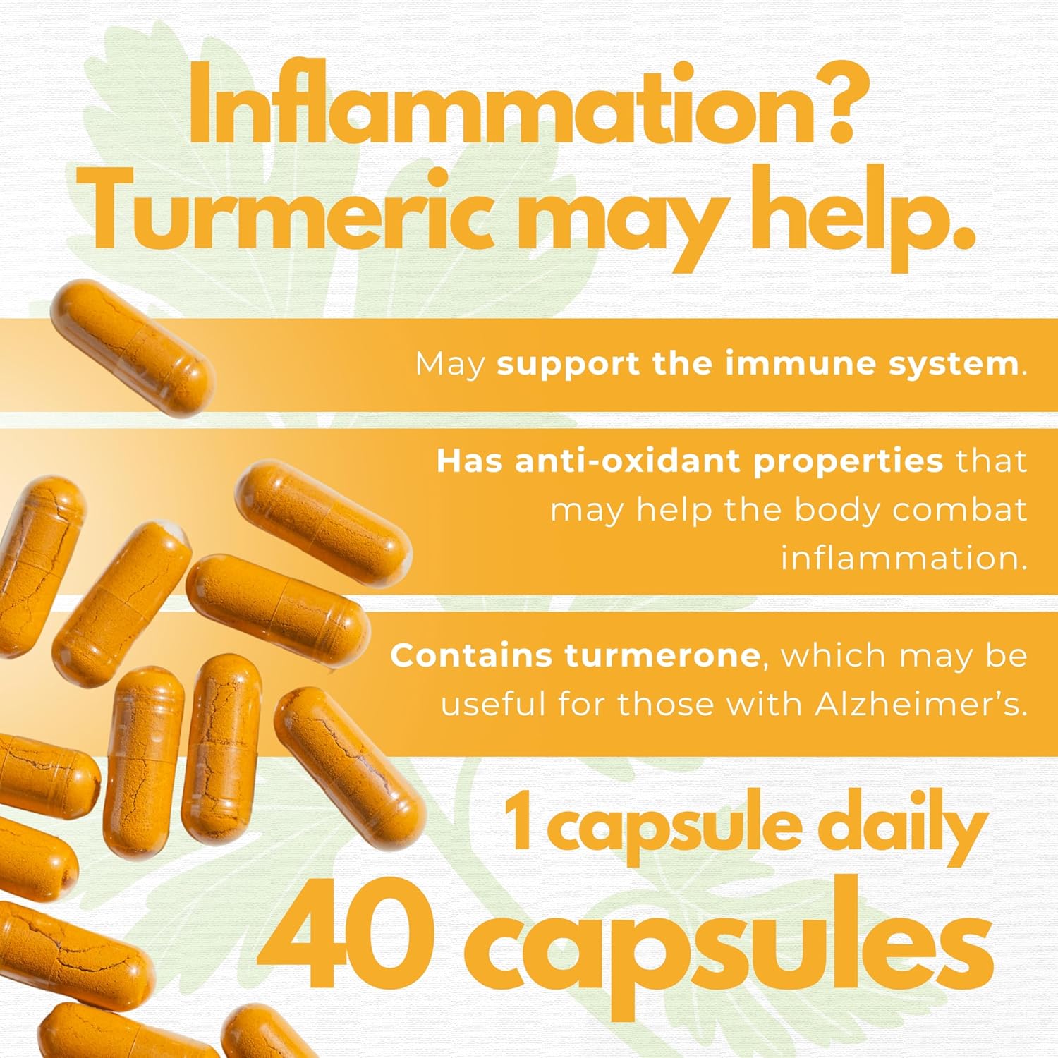 High Absorption Neurobion Turmeric Curcumin 650mg Antioxidant Support Complex with B12 - 40 Capsules