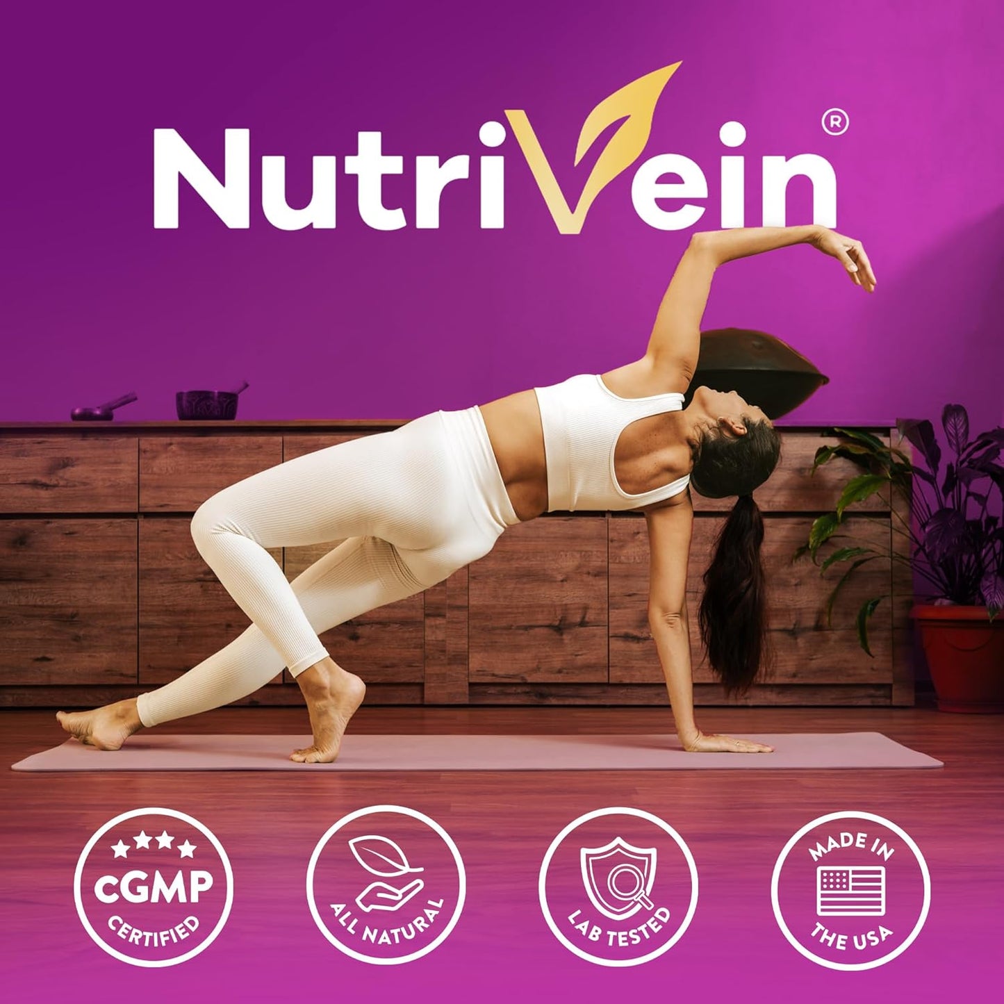 High-Absorption Resveratrol & Multi Collagen Capsules: Nutrivein Premium Bundle for Mobility & Well-Being