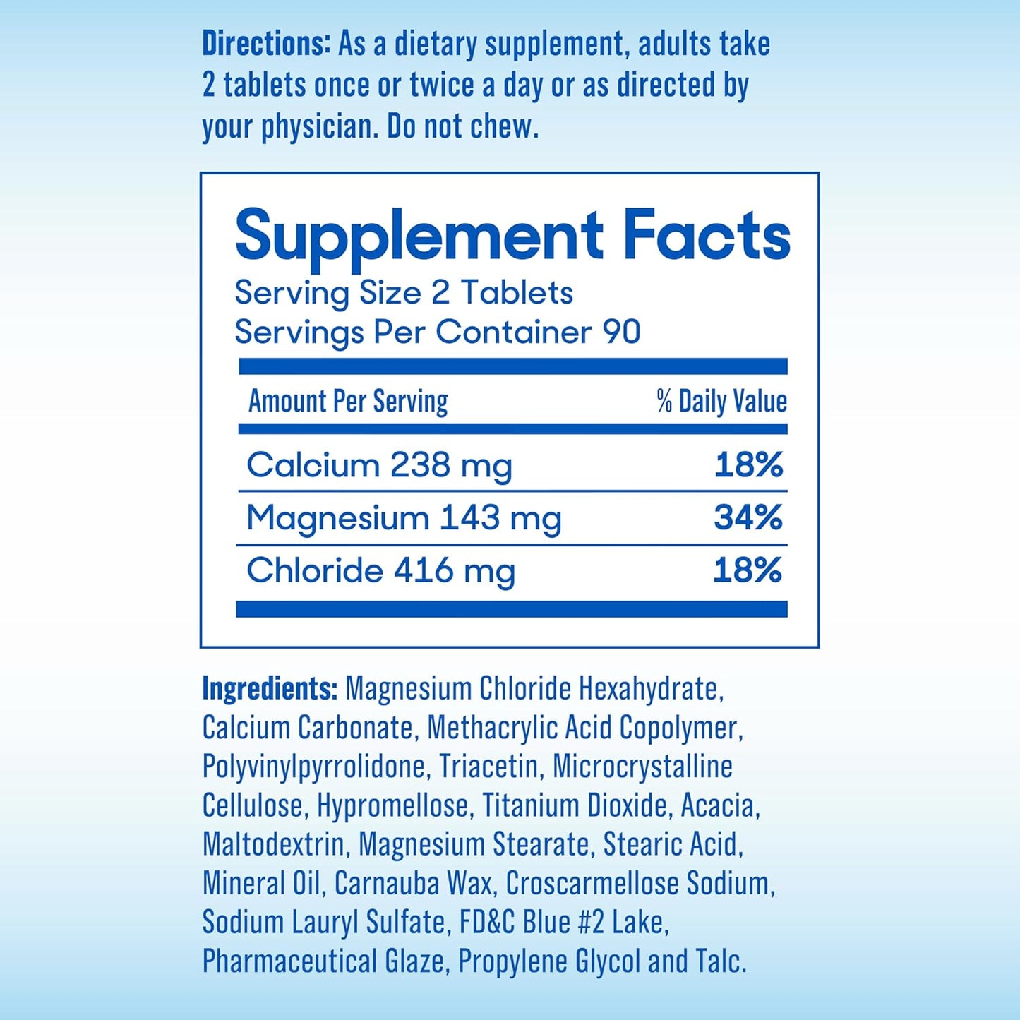 High Absorption SlowMag Muscle & Heart Magnesium Chloride with Calcium Supplement - 180 Count for Muscle Relaxation & Heart Health