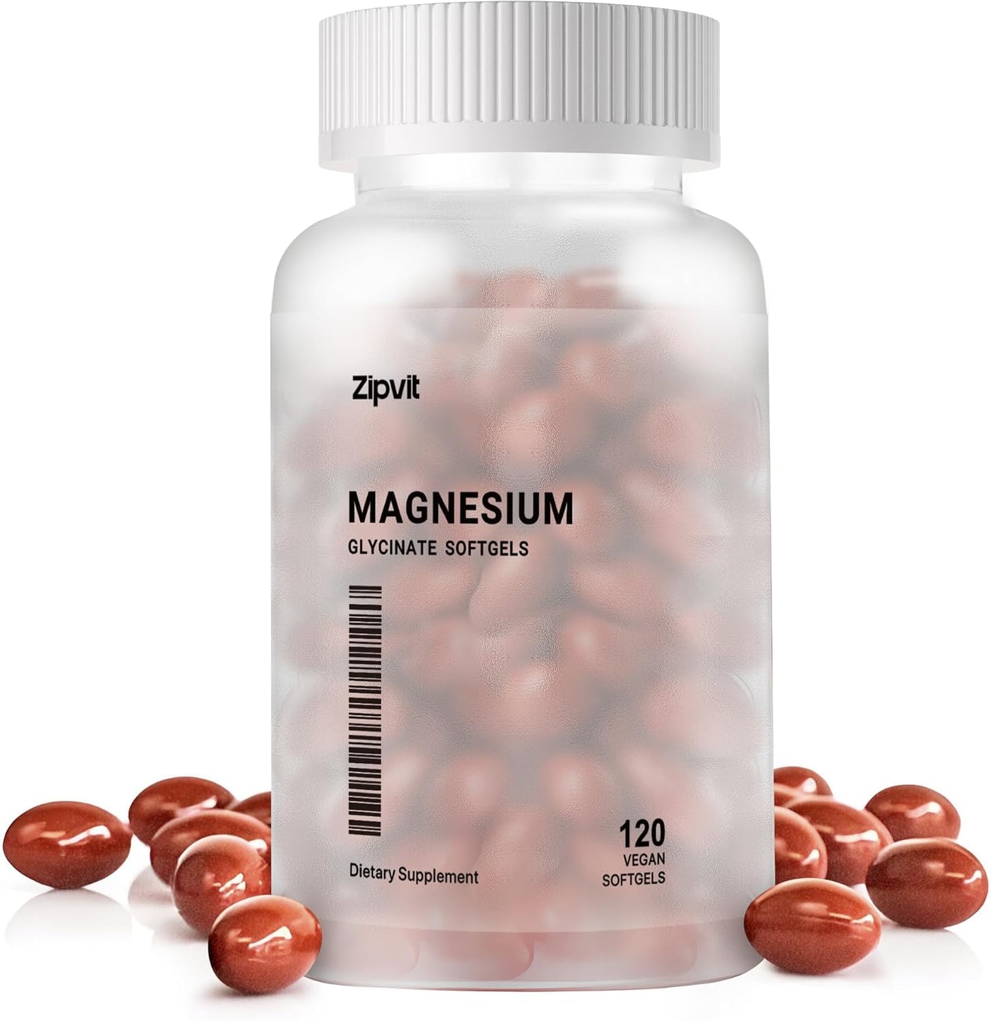 High Bioavailability Magnesium Glycinate Softgels for Sleep & Calm Support
