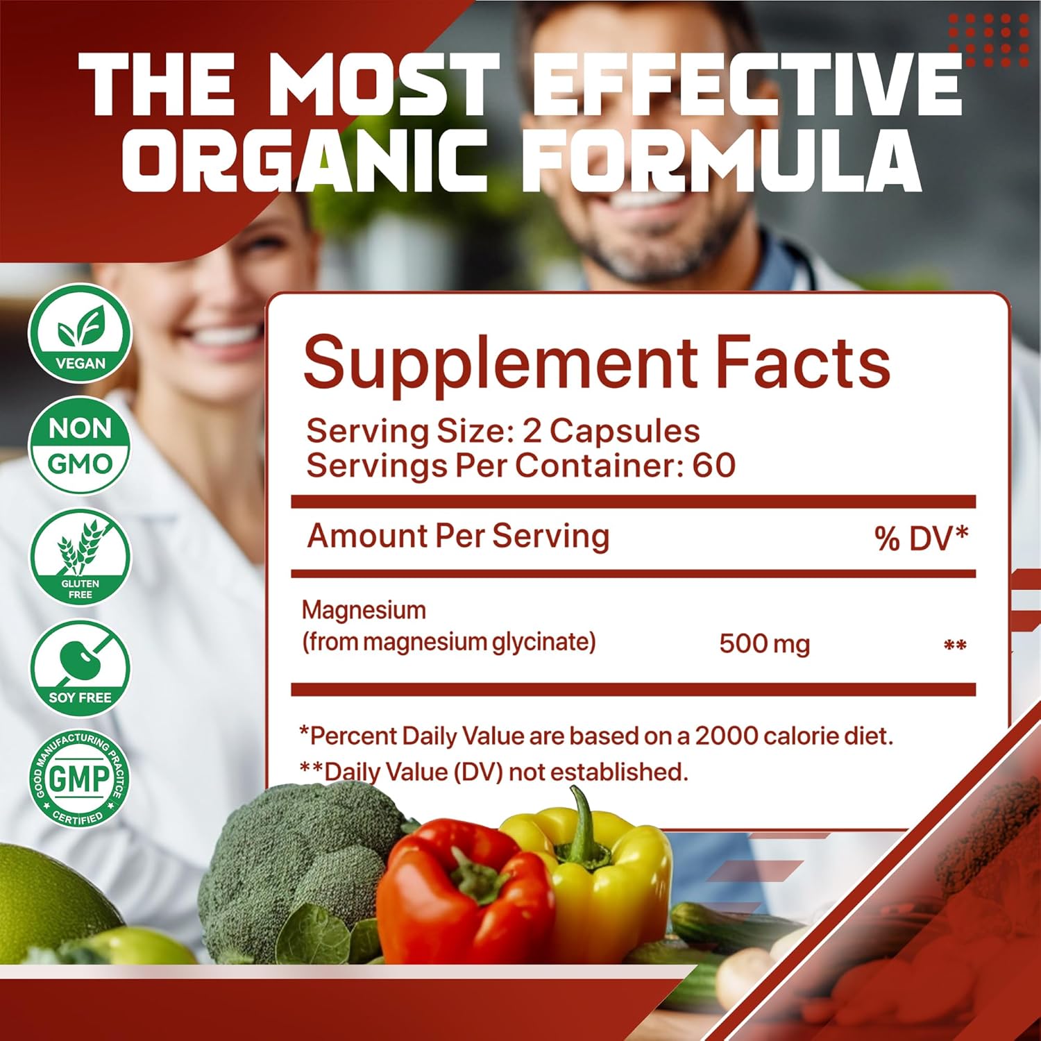 High Bioavailability Magnesium Glycinate Softgels for Sleep & Calm Support